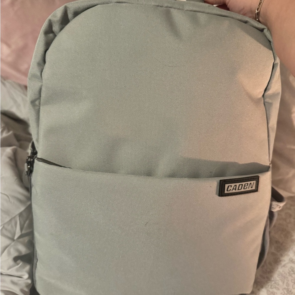 CADEN Gray Camera Backpack
